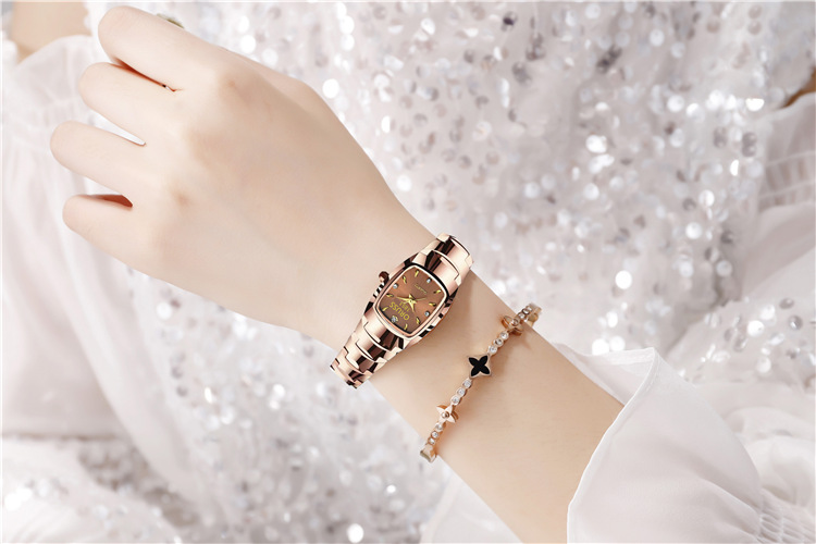 香港全自动机芯夜光简约风手表