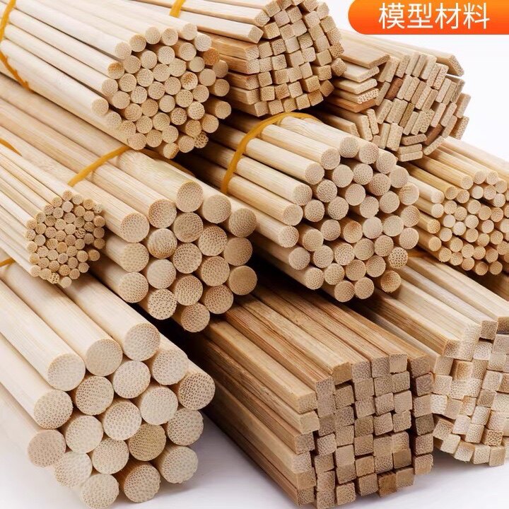 Round wooden stick 30cm50cm dowels Dowel Rods Pole 木棒