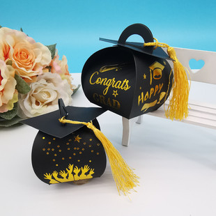 Creative Hat Graduation Gift Candy Box Packaging Decorations