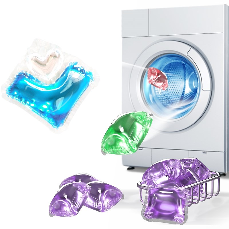 Laundry Detergent Pacs Wash Clothes Ball condensate beads