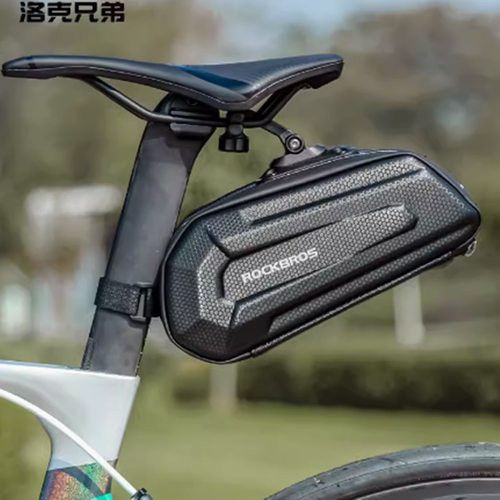 洛克兄弟自行车尾包硬壳大容量后鞍座包公路山地车座管包骑行配件