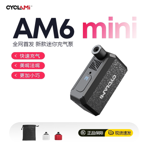 友骑AM6mini便携电动充气泵