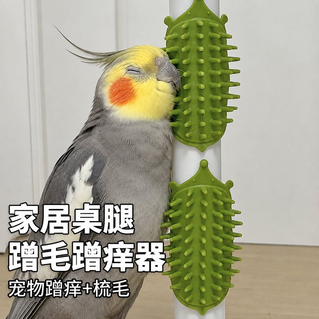 鹦鹉蹭痒神器鸟用解闷玩具虎皮玄凤牡丹挠头按摩互动训练用品大全图片