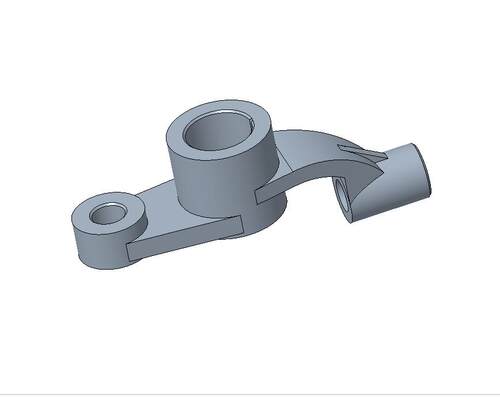 J019-牛头刨床推动架加工工艺 钻M8螺纹底孔夹具设计