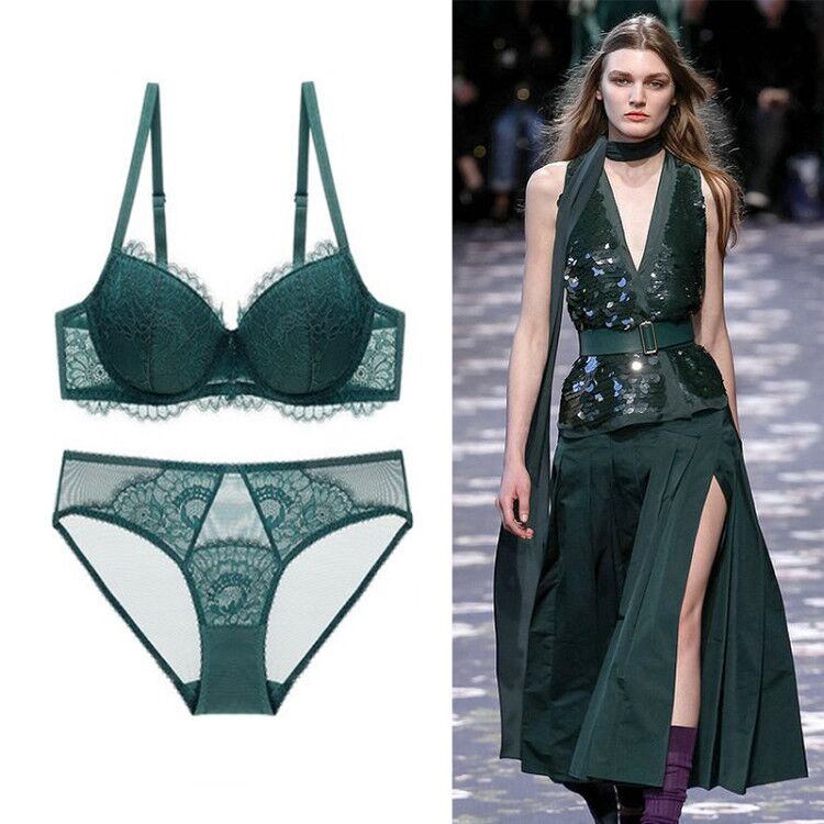 新款超薄棉文胸套装de调整型蕾丝