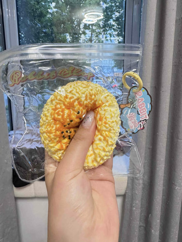 圆饭团食品级硅胶吸手指捏捏小红书同款少女心学生可爱生日礼物