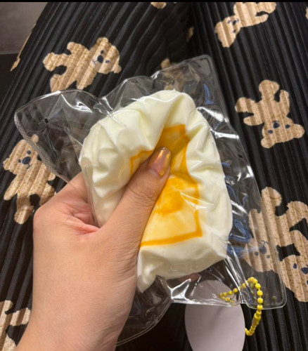 年糕子母款捏捏解压玩具仿真发泄神器硅胶捏捏乐手工制作创意挂件