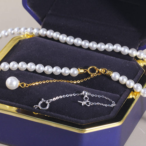 S925纯银时尚潮流O字链伸缩链