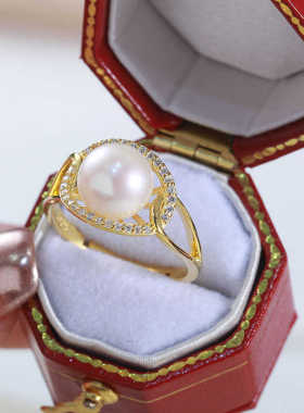 S925纯银气质精致新款珍珠配件