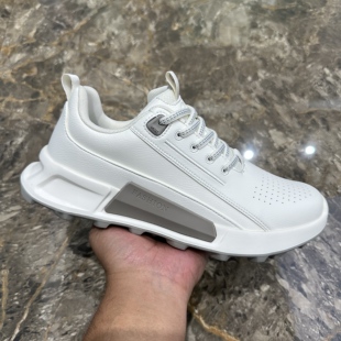 男鞋时尚休闲鞋系带皮面鞋子男款超轻减震耐磨防滑运动鞋跑步鞋子