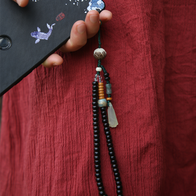 文玩手机链复古钥匙扣海南