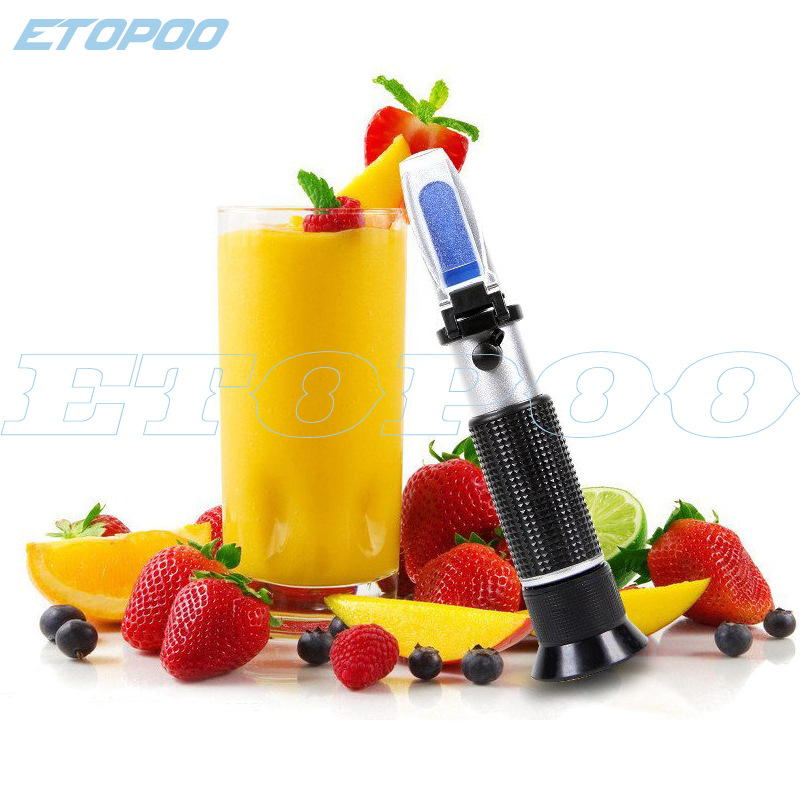 Etopoo荣誉出品 水果/牛奶/豆汁 0-15/20/25/32% 水果 折射仪 办公设备/耗材/相关服务 感光鼓芯 原图主图