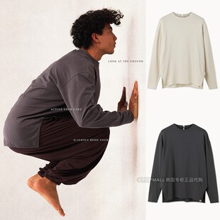 棉莫代尔材质圆领长袖 韩国直邮 25年柔软且柔软 MUDRA BUDHI