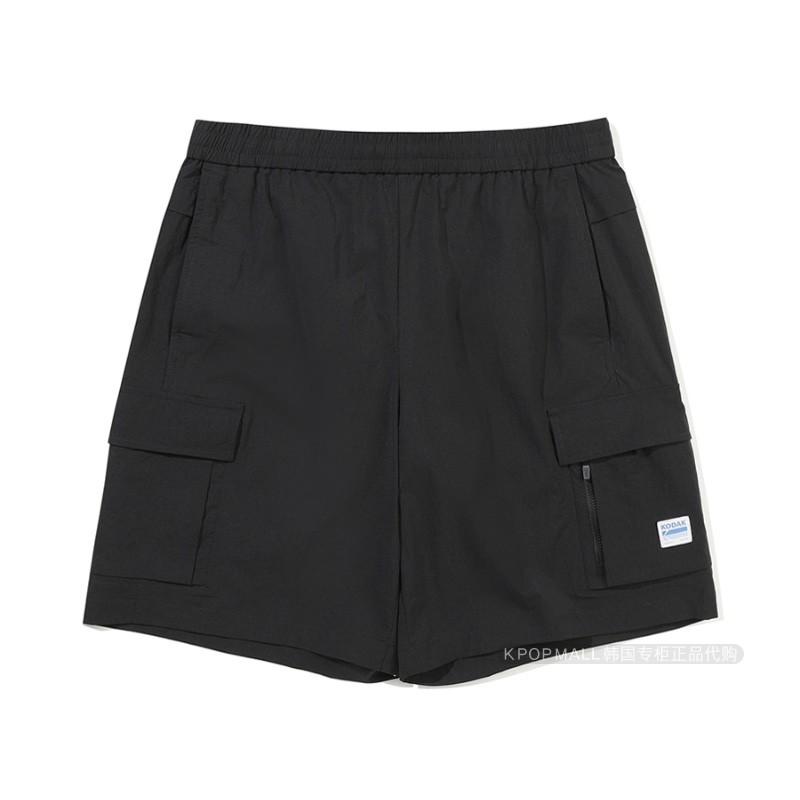 柯达工装多口袋宽松短裤男夏季