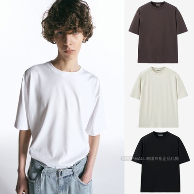 短袖T恤INSILENCESupima男女同款