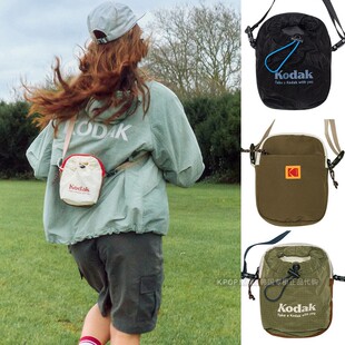 韩国代购 KODAK 25春新品柯达男女运动休闲迷你轻量单肩斜挎背包