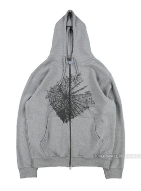 韩国代购THE COLDEST MOMENT 春秋男女同款TCM拉链街潮休闲短外套