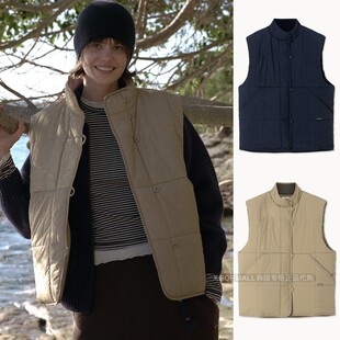 MUDRA BUDHI 25秋冬男女简约百搭宽松保暖马甲外套 直邮 韩国代购