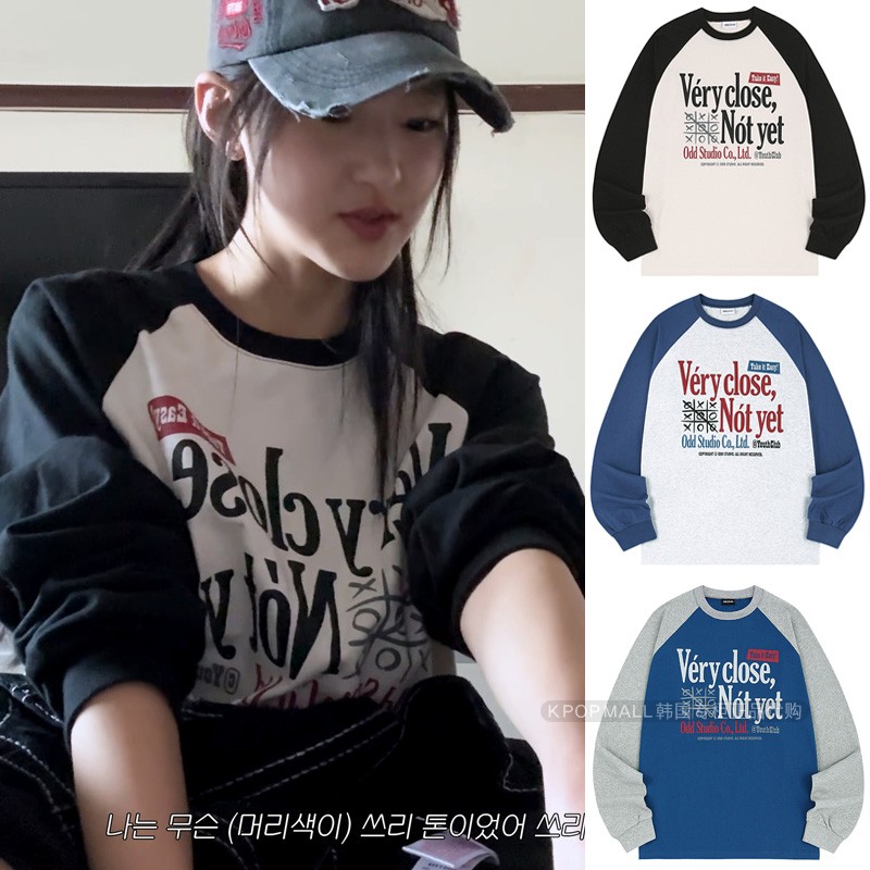 长袖T恤ODDSTUDIOKISSOFLIFE