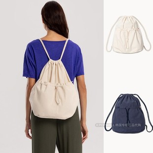 正品 25年新款 代购 MUDRA 纯棉柔软高品质双肩包 BUDHI 韩国直邮