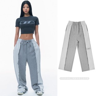 WIN 25春季 新品 韩国代购 宽松运动百搭休闲长裤 男女同款 BORN