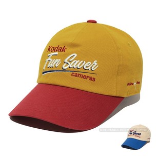 KODAK 韩国代购复古撞色棒球帽潮流百搭帽子 男女休闲遮阳鸭舌帽