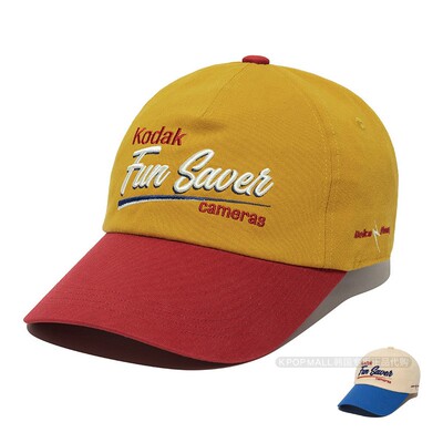 KODAK复古撞色棒球帽男女休闲