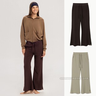 MUDRA BUDHI 秋季 女弹力修身 韩国代购 运动健身瑜伽喇叭裤 直邮