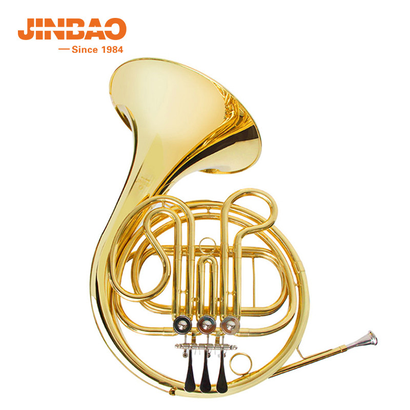 津宝牌 JBFH-710三键单排圆号 F调 法国号 管乐队成人演奏