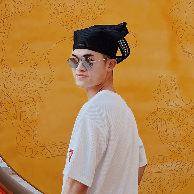 洛潇赋交脚幞头宋制国潮男夏季图片