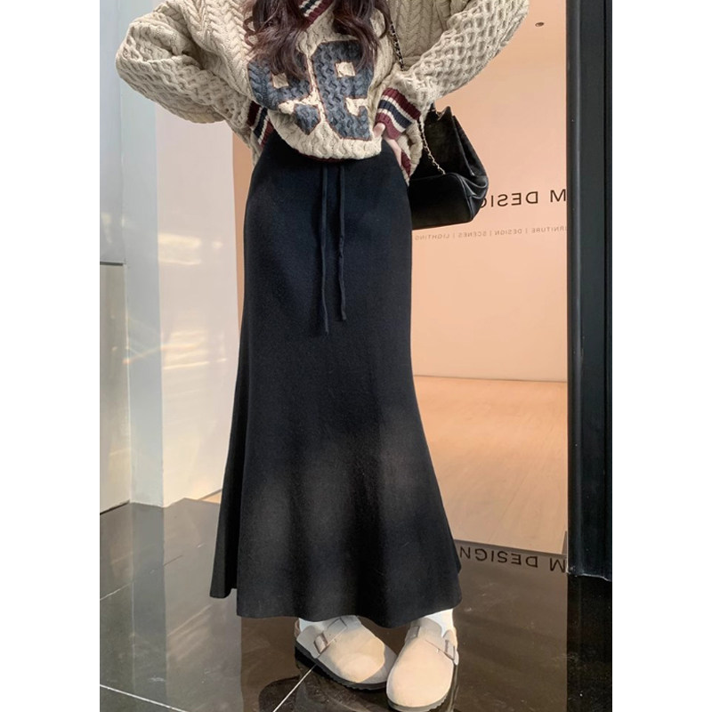 无托腹抽绳孕妇针织半身裙秋冬季新款糯米垂感纯色简约鱼尾裙子女,孕妇装/孕产妇用品/营养,半身裙,淘宝优惠券,粉丝福利购,淘宝优惠卷