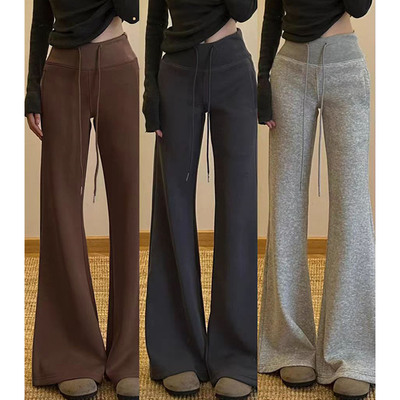 AUMS孕妇微喇裤修身显瘦百搭