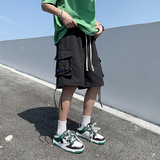 工装短裤男夏季日系中裤运动宽松潮流外穿休闲五分裤-K523-P40，男装休闲裤，星座307-3(原516-1)