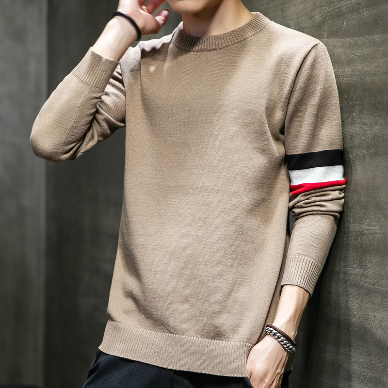 Autumn winter sweater men's autumn winter Korean round neck long sleeve T-shirt