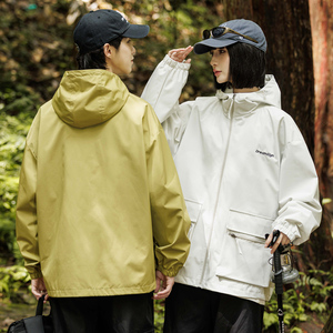 山系户外防水情侣春秋季冲锋衣男女三防登山服夹克外套-JK03-P68图片