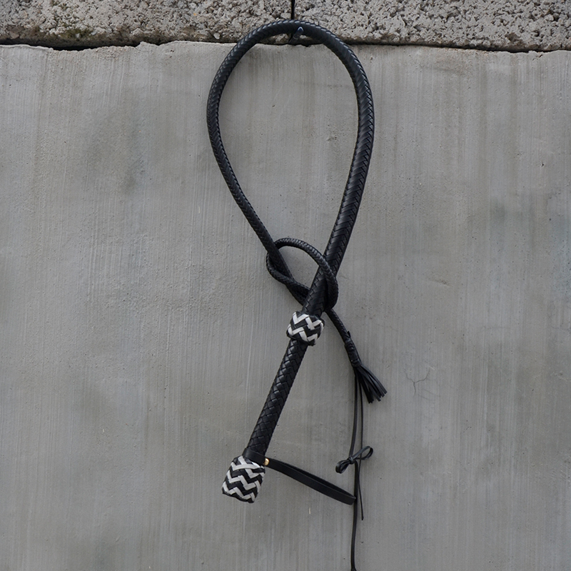 bullwhip小牛皮响鞭sp手工编织