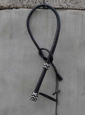 bullwhip小牛皮响鞭蛇鞭牛皮马鞭调教鞭家法训犬手工编织皮鞭SP