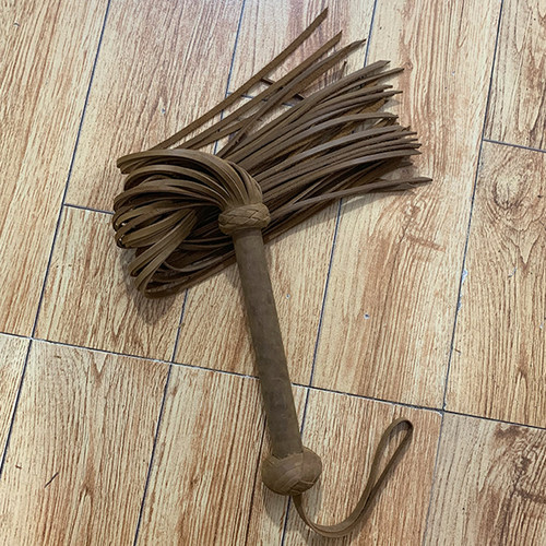 48花穗牛皮调教散鞭细摩登复古