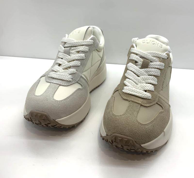 百纳sh24春季女鞋复古阿甘鞋女新款休闲鞋子厚底真皮运动鞋单鞋