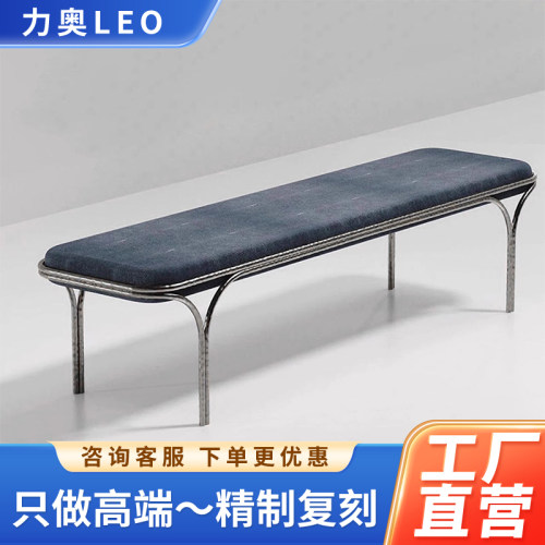 Modern Fabric bench设计师布艺沙发凳餐厅餐凳床尾凳长凳换鞋凳