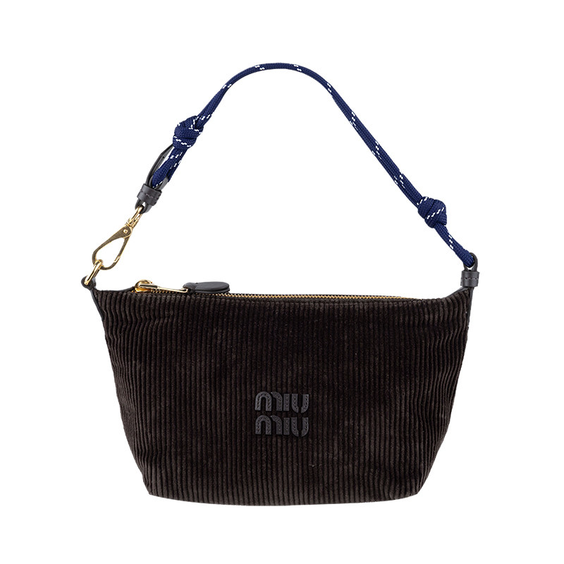 miumiu/缪缪字母刻字标志手提包图片