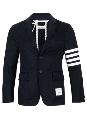 Thom Browne汤姆·布朗经典斜纹单排扣西服外套男士24秋冬推选