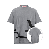 Thom XY推选 春夏新款 Browne汤姆布朗男乌鸦印花全棉短袖 T恤男士