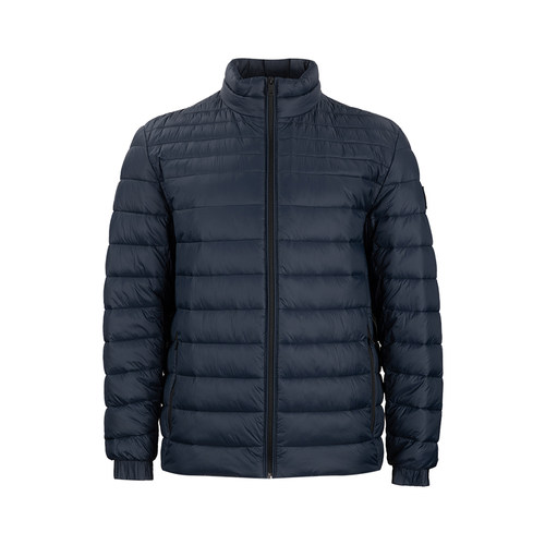 雨果-博斯男经典绗缝夹克棉服男