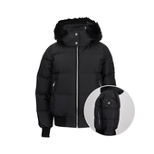 慕瑟纳可女保暖防寒可脱卸帽拉链羽绒服女士新款 MOOSE KNUCKLES