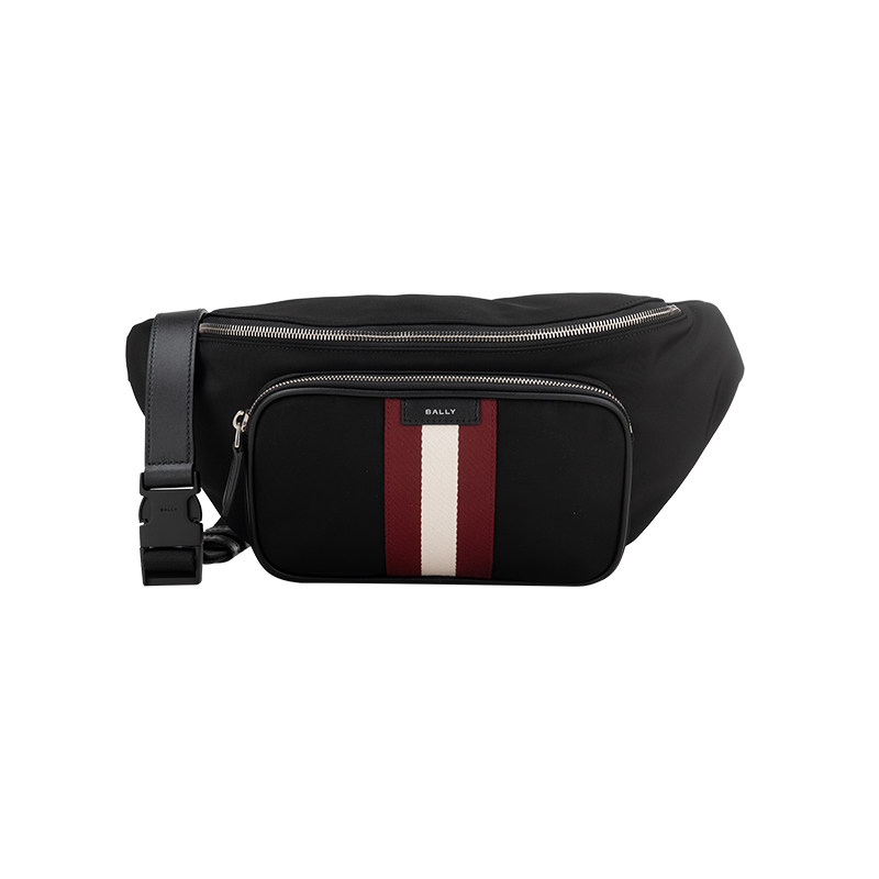 Bally/巴利男女同款经典字母logo拉链胸包男女2026新款XY推选