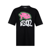 Dsquared2二次方男字母印花全棉短袖 T恤男士 春夏XY推选