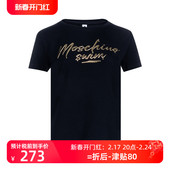 T恤女士春夏新款 moschino 莫斯奇诺休闲字母短袖 XY精选