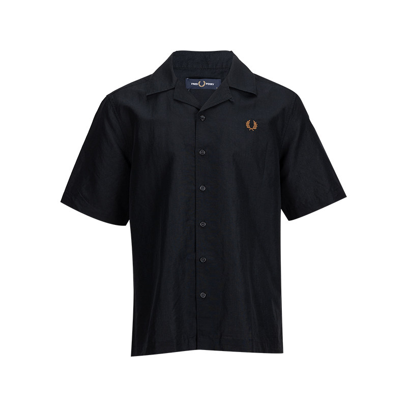 FREDPERRY刺绣短袖衬衫男士