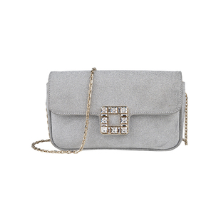 Vivier女经典 链条闪钻饰扣单肩斜挎包新款 Jeu Fille Roger